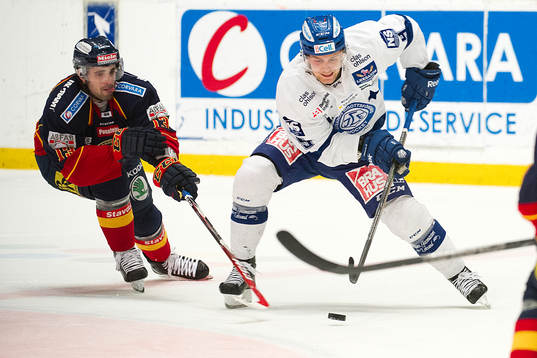 Leksands Patrick Cehlin och Djurgårdens Damien Fleury