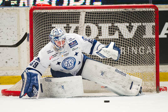 Leksands målvakt Oscar Alsenfelt