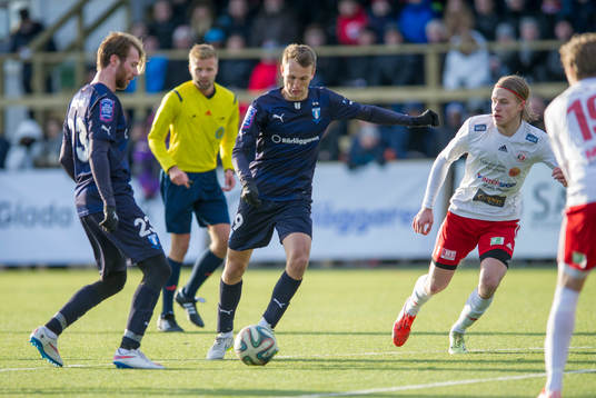 Malmö FFs Magnus Wolff Eikrem har målchans