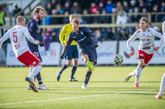 Malmö FFs Magnus Wolff Eikrem har målchans