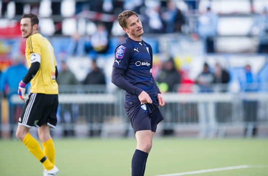 Malmö FFs Markus Rosenberg deppar