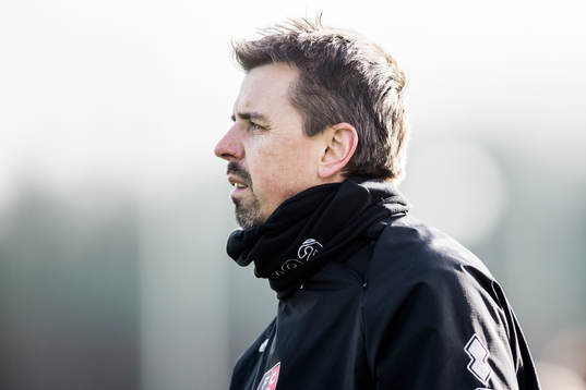 Trollhättans tränare Stefan Vennberg