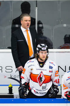 Karlskronas tränare Per Hånberg reagerar