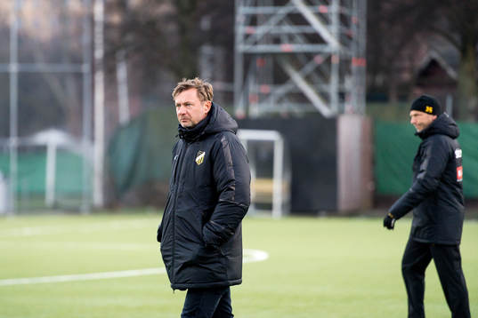 Häckens tränare Peter Gerhardsson