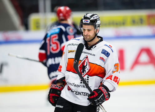 Karlskronas Russel Moyer ser deppig ut