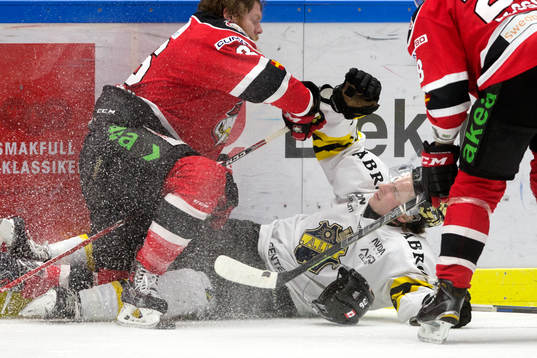 s Marcus Jonsson och Malmö Redhawks David Liffiton