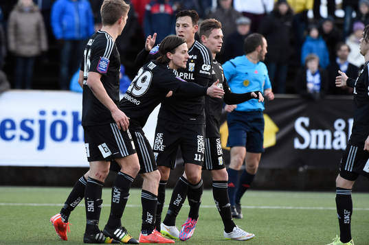 IFK Göteborgs Lasse Vibe jublar
