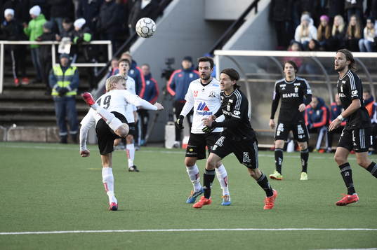 IFK Göteborgs Lasse Vibe och Myresjö/Vetlandas Fredrik