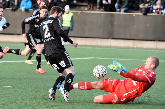 IFK Göteborgs Emil Salomonsson och Myresjö/Vetlandas
