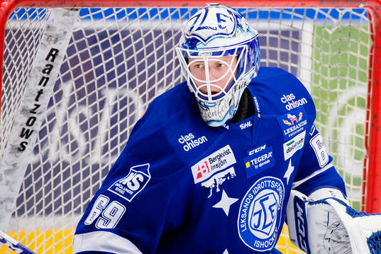 Leksands målvakt Oscar Alsenfelt