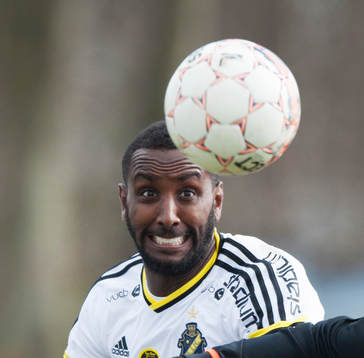 i matchen i Svenska cupen mellan Kristianstad och AIK i
