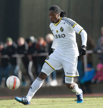 s Dickson Paul Etuhu i matchen i Svenska cupen mellan