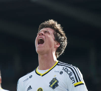 s Sauli Väisänen i matchen i Svenska cupen mellan