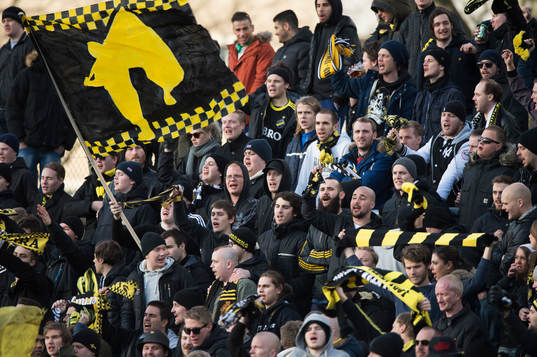 i matchen i Svenska cupen mellan Kristianstad och AIK i