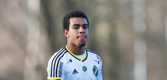 s Noah Sonko Sundberg i matchen i Svenska cupen mellan