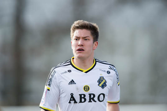 s Haukur Heidar Hauksson i matchen i Svenska cupen mellan