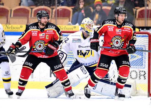 Luleås Chris Abbott (v) och Cam Abbott(h)
