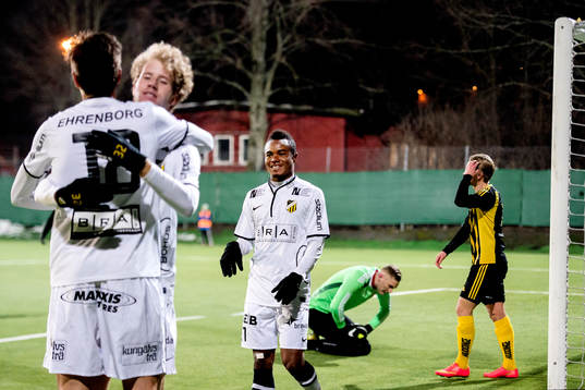 Häckens Alexander Jeremejeff, Samuel Gustafson och Nasiru