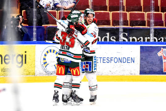 Frölundas Andreas Johnson jublar