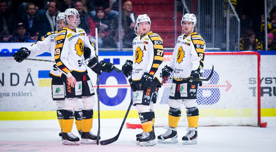 Deppigt hos Skellefteås Oskar Sundqvist och Martin Lundberg