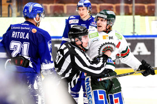 Frölundas Mathis Olimb och Leksands Mattias Ritola
