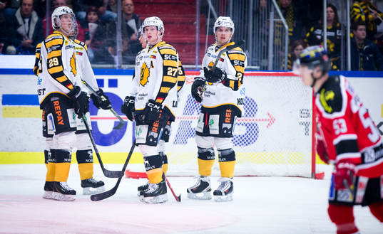 Deppigt hos Skellefteås Oskar Sundqvist och Martin Lundberg