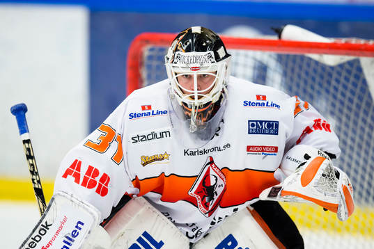 Karlskronas målvakt Patrick Galbraith