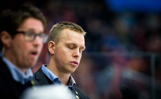 Skellefteås assisterande tränare Bert Robertsson deppar