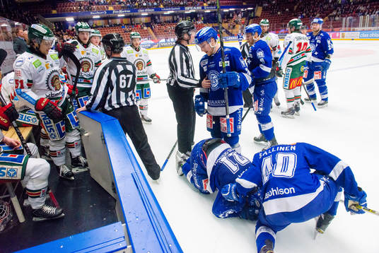 Leksands Mattias Ritola skadas