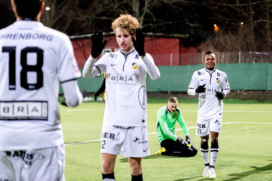 Häckens Alexander Jeremejeff, Samuel Gustafson och Nasiru