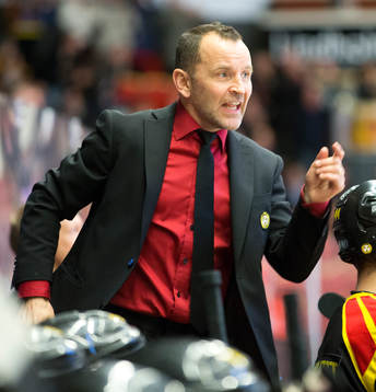 Brynäs tränare Thomas Berglund