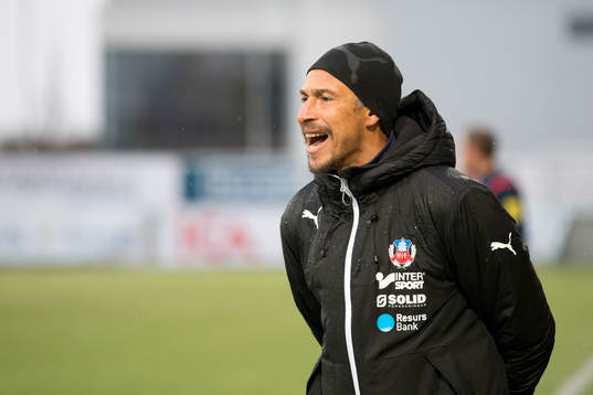 Helsingborg tränare Henrik Larsson