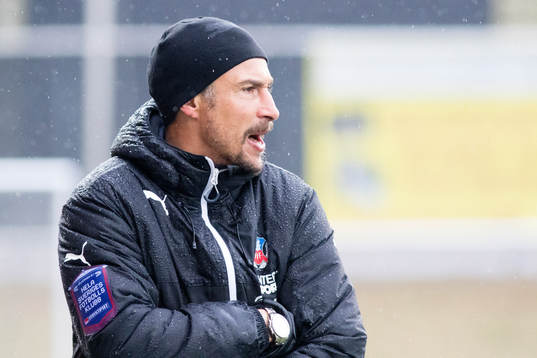 Helsingborg tränare Henrik Larsson