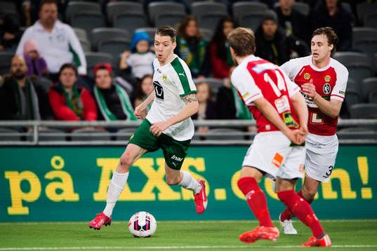 Hammarbys Birkir Már Saevarsson utmanar Landskronas