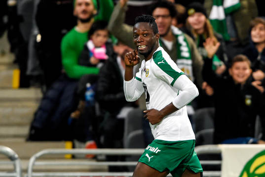 Hammarbys Amadaiya Rennie jublar