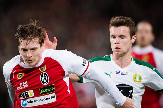 Landskronas Philip Andersson och Hammarbys Måns Söderqvist