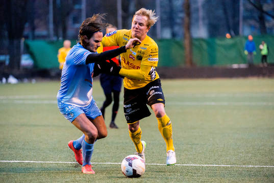 AFC Uniteds Linus Smedjegården och Elfsborgs Simon