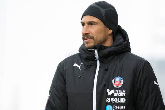Helsingborgs tränare Henrik Larsson