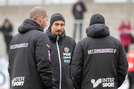 Helsingborgs tränare Henrik Larsson