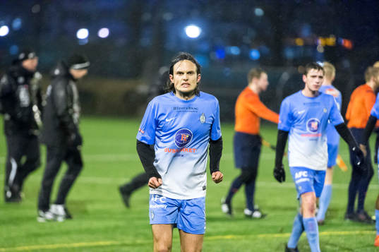 AFC Uniteds Linus Smedjegården deppar