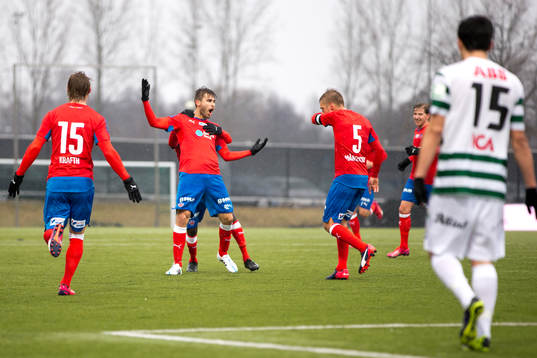 Helsingborgs Astrit Ajdarevic glad