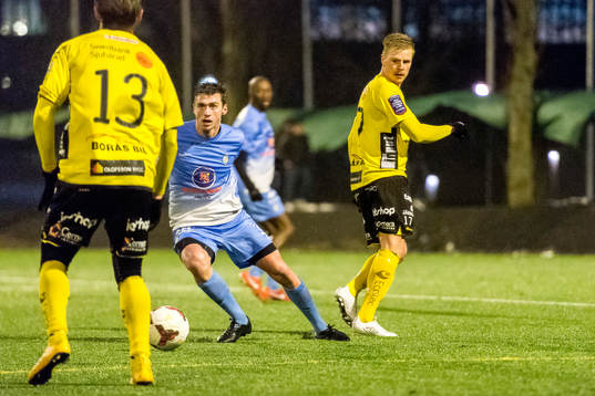 AFC Uniteds Filip Rogic och Elfsborgs Per Frick