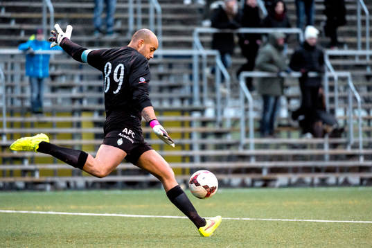 AFC Uniteds målvakt Joshua Wicks