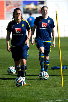 Marija Banusic och Lisa Dalkvist