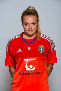 Sveriges målvakt Hilda Carlén