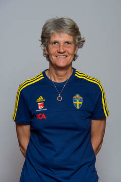Sveriges förbundskapten Pia Sundhage