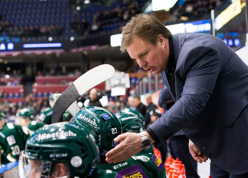 Färjestads ass.tränare Leif Carlsson