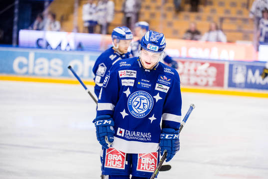 Leksands Linus Hultström deppar