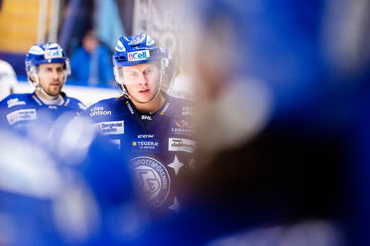 Leksands David Åslin jublar