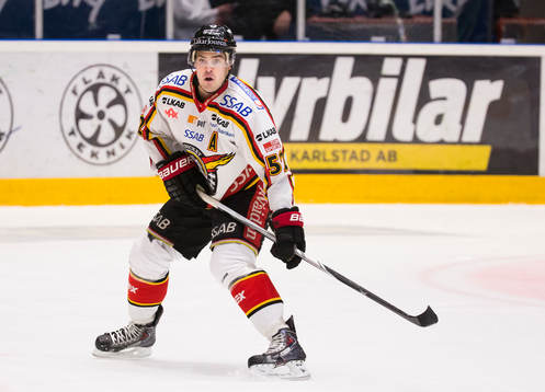 Luleås Karl Fabricius spelade sin 500 match för Luleå